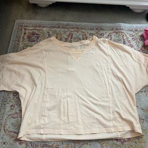 Aeropostale cropped boyfriend T